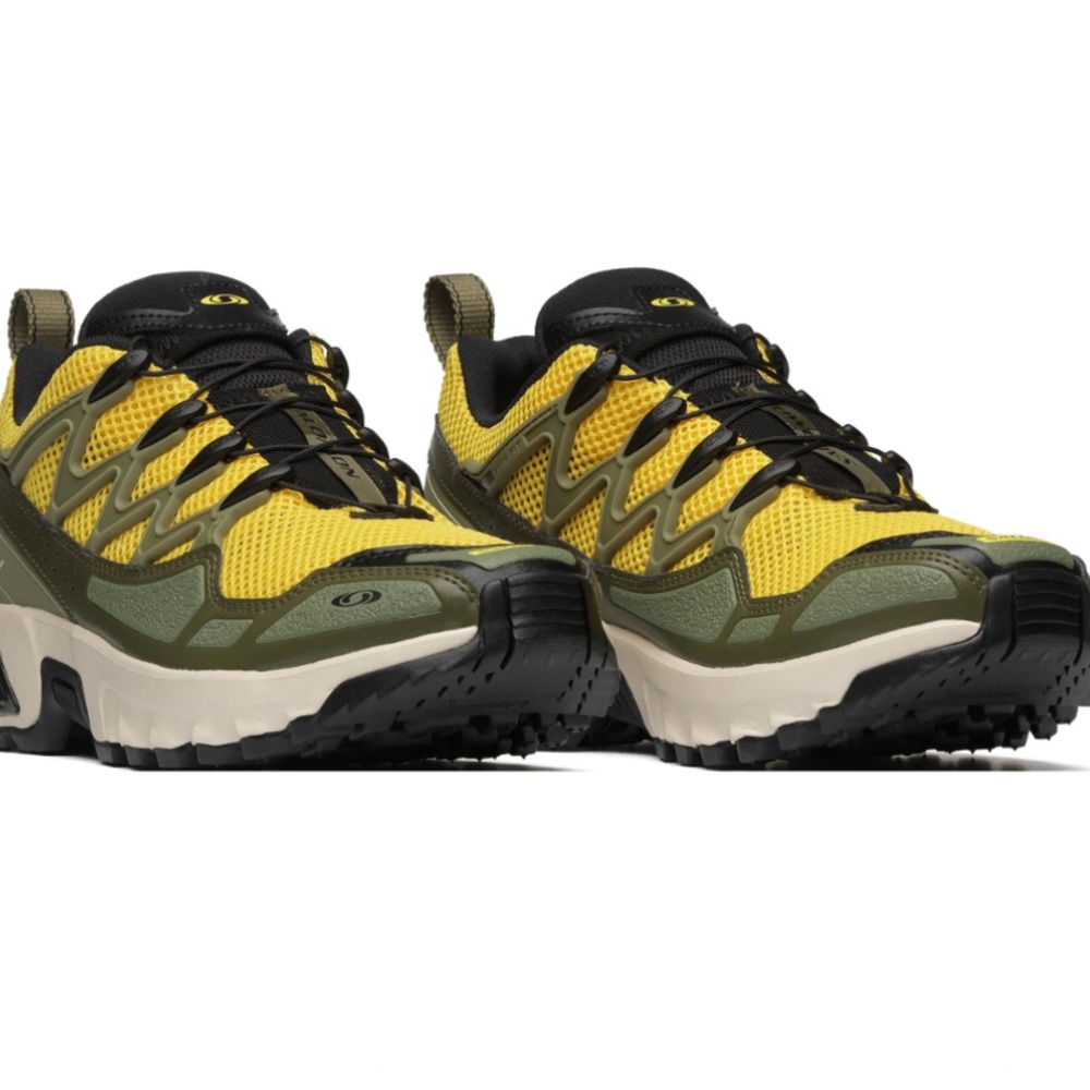 Salomon ACS + OG Unisex Buttercup Olive Night Black Sneakers L47134600